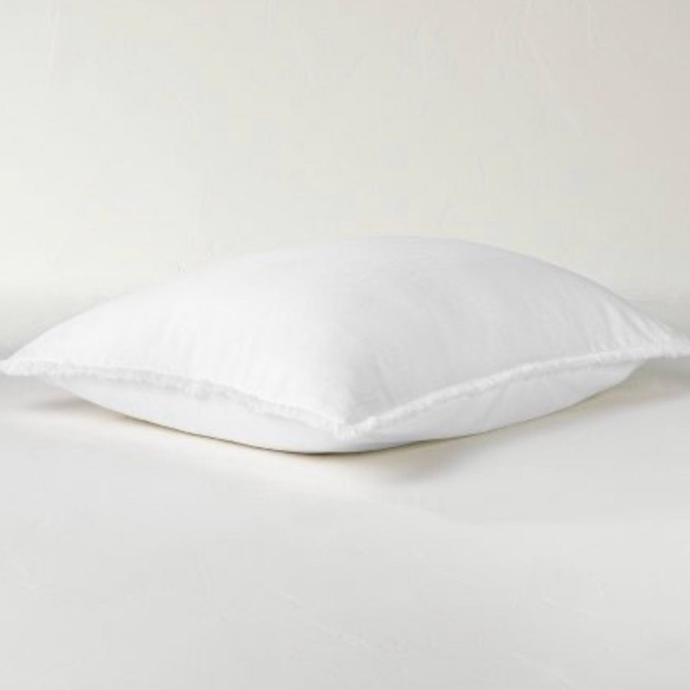 Heavyweight Linen Blend Duvet Cover Set - Casaluna Full/Queen - White - … - Picture 7 of 10